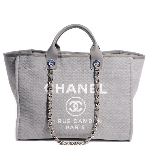 chanel small deauville tote review|Chanel deauville large canvas bags.